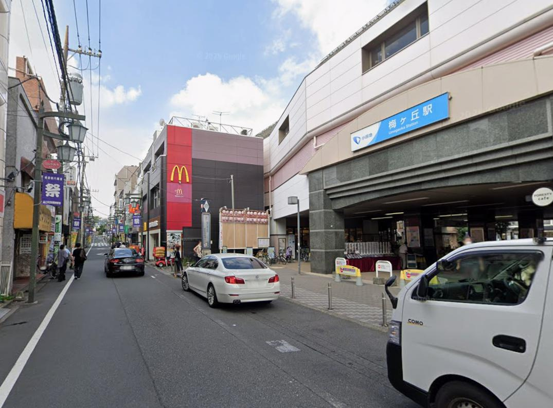 世田谷区梅丘１丁目の店舗事務所の周辺