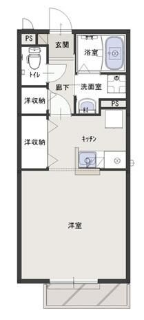 ラコリンヌダボンドンスの間取り