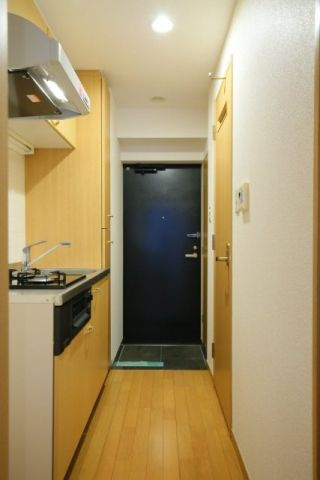 エクセリア芝大門の玄関
