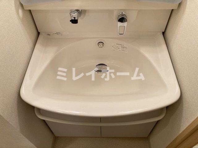 ラインハウス池上の独立洗面台