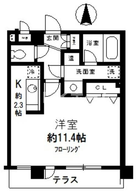 ラインハウス池上の間取り