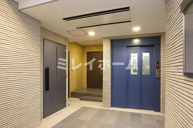 ラインハウス池上のロビー