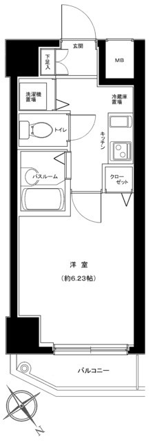 グランフォースときわ台の間取り