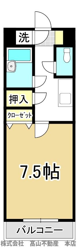 ロワールインアカマの間取り