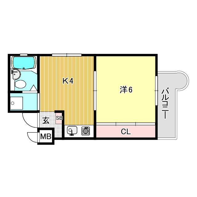 パレラフィネ甲子園口の間取り
