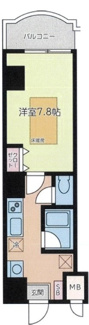 【間取り】 | アルビオン・クレール | 間取りです。