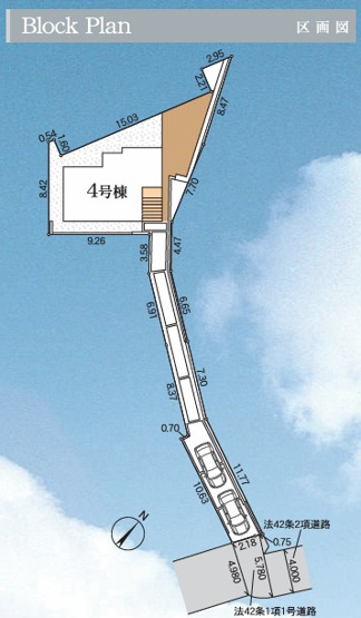 【区画図】 | 藤沢市高倉 新築戸建 全4棟