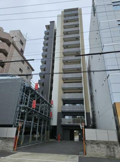 プレサンスロジェ志賀本通の外観|美しさと安心を兼ね備えた、理想の住まい。