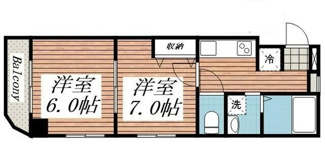 【間取り】 | ＴＡ第三メゾン | 間取りです。