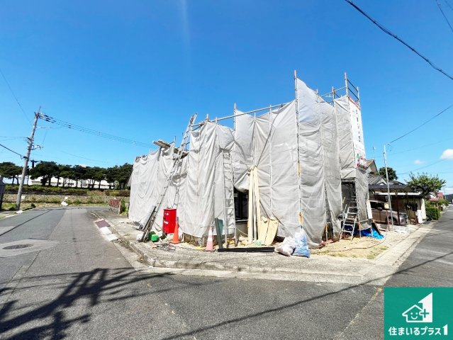 野洲市三上　第1期　新築一戸建ての外観|現在の進捗状況です！順調に作業進行中、完成が待ち遠しいです！詳細の間取り等、お気軽にお問い合わせください！