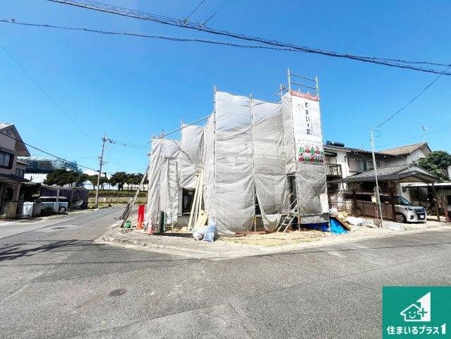 野洲市三上　第1期　新築一戸建ての外観|現在の進捗状況です！順調に作業進行中、完成が待ち遠しいです！詳細の間取り等、お気軽にお問い合わせください！