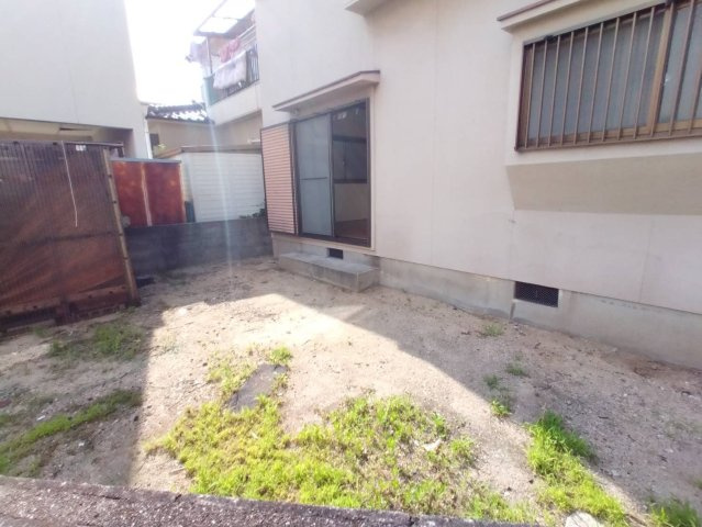 高砂市緑丘戸建ての庭