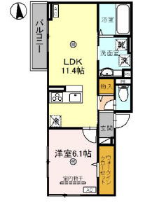 【間取り】 | D-ROOM文の里 | D-ROOM文の里　間取り