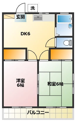 ホワイトベルハイムの間取り