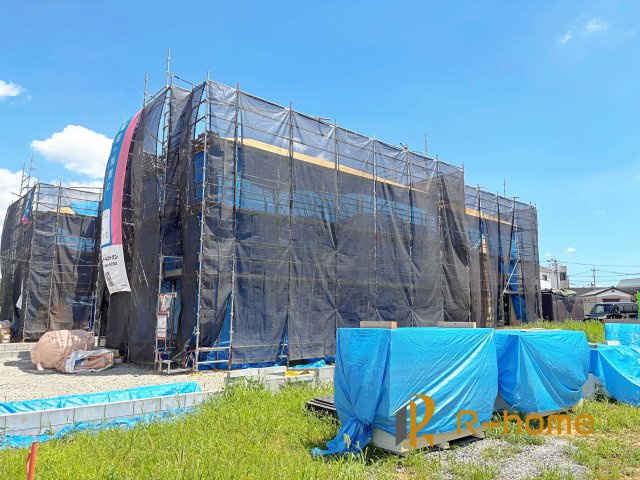 土浦市木田余西台第2　新築戸建て　4号棟の外観|ご予約を頂ければ、『平日』はもちろん『早朝』や『夜間』もご見学可能です♪お気軽にお申し付けください♪