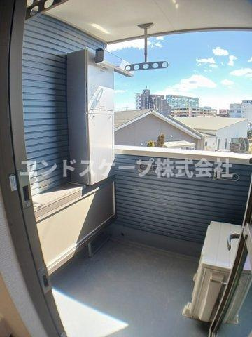 クラール　島野　Ｂのバルコニー|高崎、前橋のお部屋探しはエンドスケープまで！お客様の理想お聞かせ下さい♪