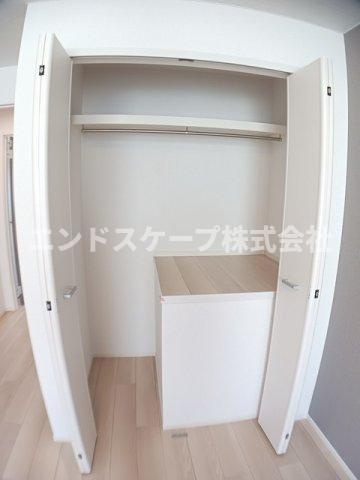 クラール　島野　Ｂの収納|高崎、前橋のお部屋探しはエンドスケープまで！お客様の理想お聞かせ下さい♪