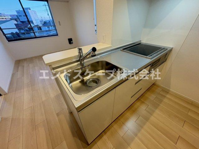 クラール　島野　Ｂのキッチン|高崎、前橋のお部屋探しはエンドスケープまで！お客様の理想お聞かせ下さい♪