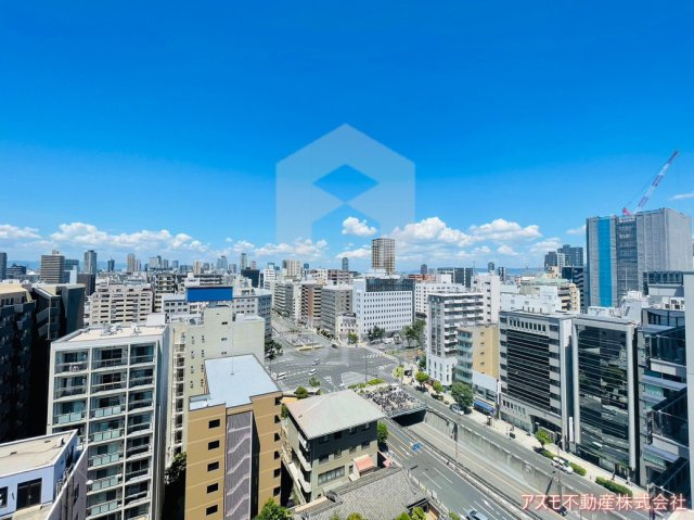 【展望】 | プレサンス谷町九丁目駅前 | 同マンション別部屋　参考写真