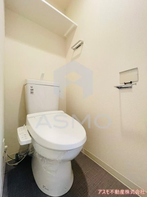 【トイレ】 | プレサンス谷町九丁目駅前 | 同マンション別部屋　参考写真