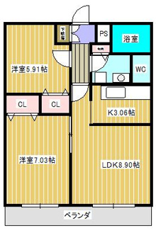 【間取り】 | t.m.place I