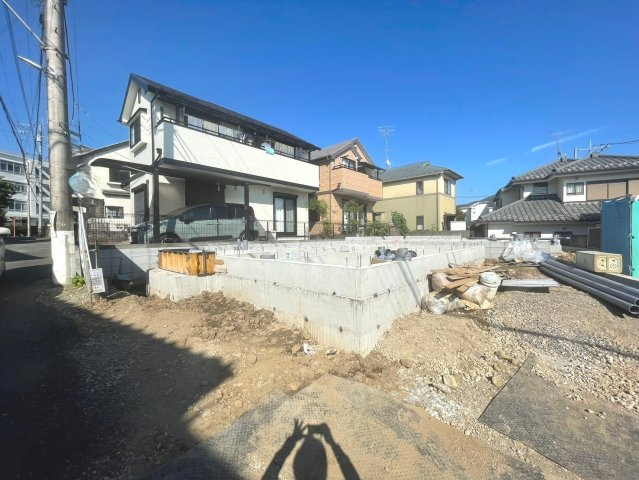 昭島市緑町14期　１号棟の駐車場