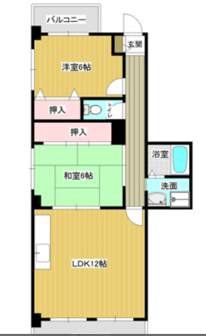 【間取り】 | グランデージ清水谷