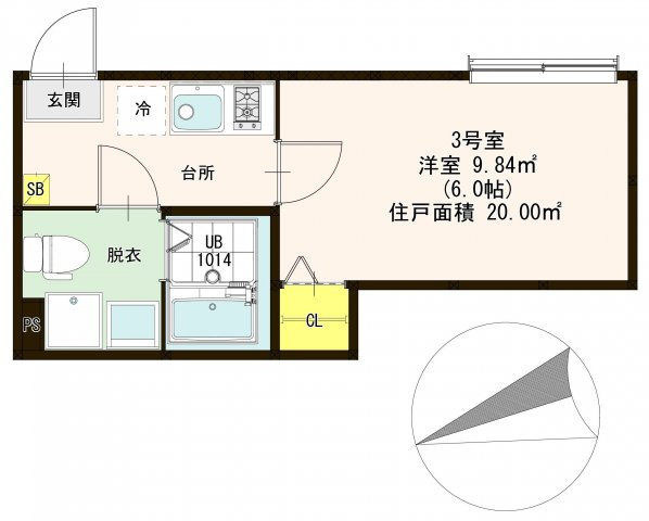 【間取り】 | レグルス青井