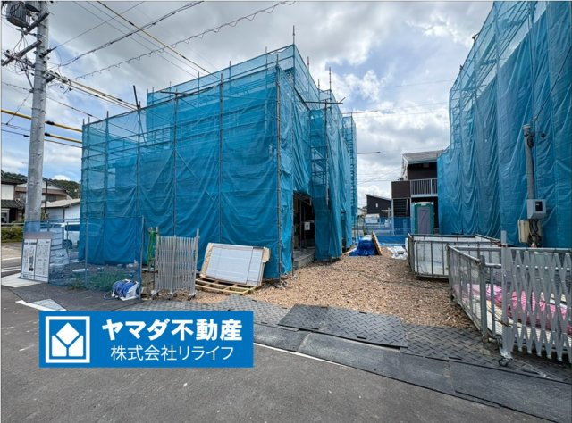 タマタウン　関市巾1丁目（倉知小Ⅲ）　全5区画分譲の外観|「現地（2026年7月17日）撮影」　
■外観写真　
■ヤマダ不動産　株式会社リライフ　