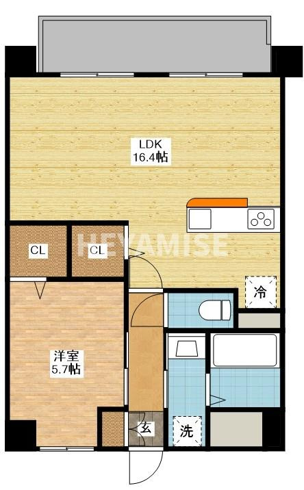 グランドステージ西山の間取り