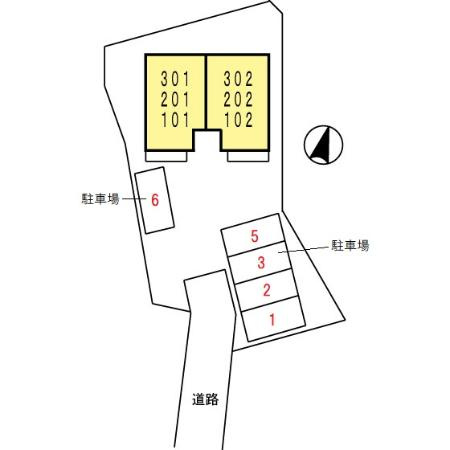 スプリングハウスの区画図
