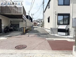 【前面道路含む現地写真】 | 明石市大蔵町　建築条件無し土地 | ◆閑静な住宅地♪周辺交通量少なめ♪
◆土地195.73平米(59.20坪）