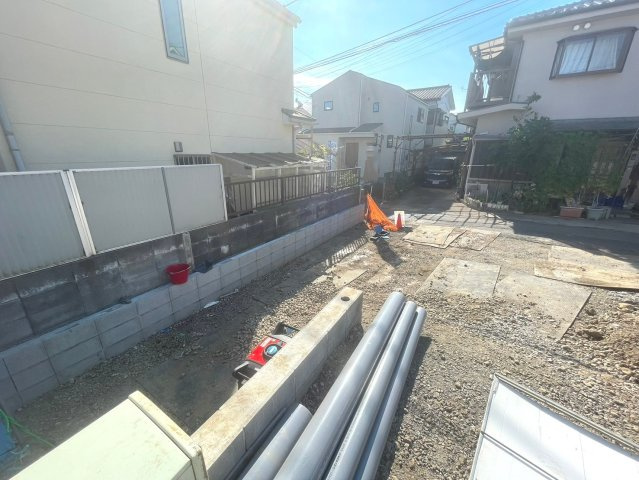 昭島市緑町14期　２号棟の駐車場