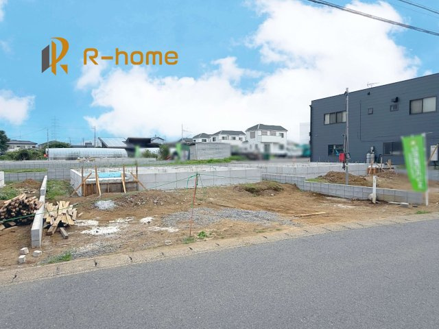 土浦市木田余西台第2　新築戸建て　8号棟の外観|ご予約を頂ければ、『平日』はもちろん『早朝』や『夜間』もご見学可能です♪お気軽にお申し付けください♪