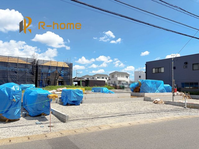 土浦市木田余西台第2　新築戸建て　8号棟の外観|ご予約を頂ければ、『平日』はもちろん『早朝』や『夜間』もご見学可能です♪お気軽にお申し付けください♪