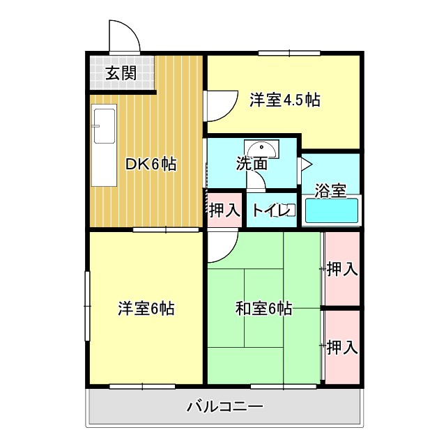 ヒルサイドテラス並木の間取り