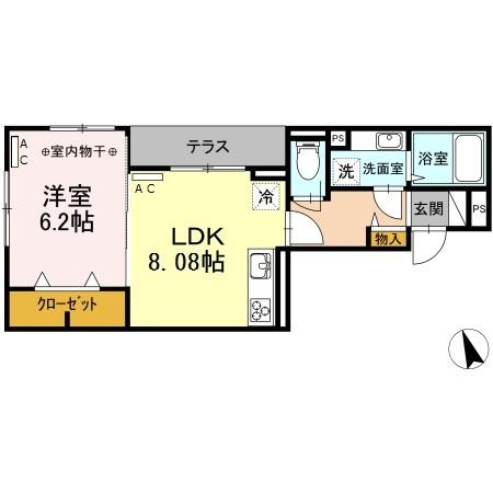 Akarenga浅草の間取り