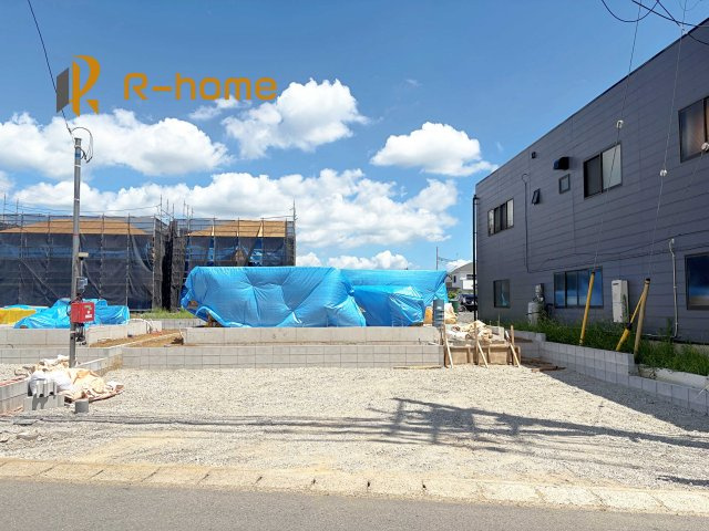 土浦市木田余西台第2　新築戸建て　9号棟の外観|ご予約を頂ければ、『平日』はもちろん『早朝』や『夜間』もご見学可能です♪お気軽にお申し付けください♪