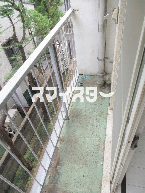 Ｄ．１柏町のバルコニー