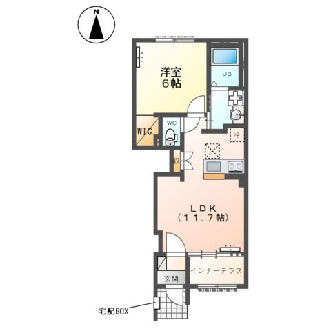 つくば市高野新築アパート（仮の間取り