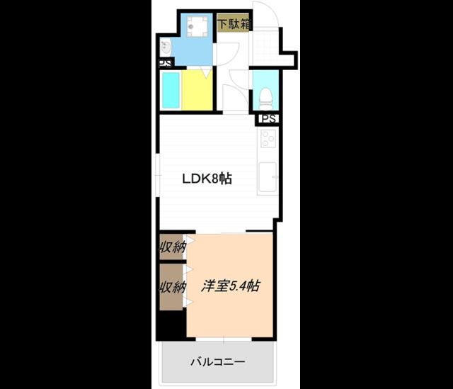 ボワドブローニュの間取り