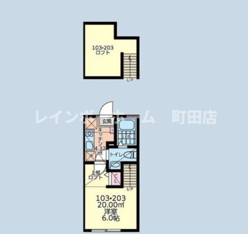 プラージュ※初期費用分割あと払いサービス利用可能物件の間取り