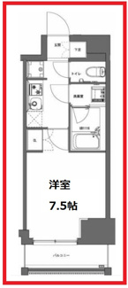 【間取り】 | ハーモニーレジデンス両国ウォーターフロント