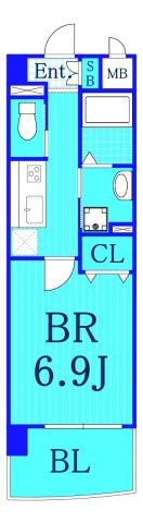 リヴィエール横濱の間取り
