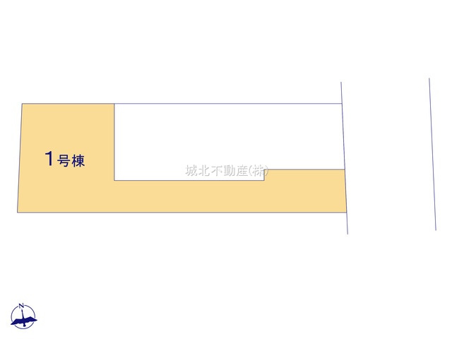杉並区阿佐ヶ谷南2丁目 全2棟1号棟の区画図|73.84㎡