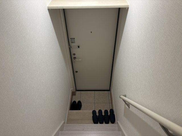 サクラコートの玄関