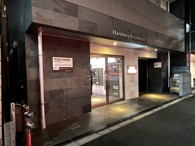 ハーモニーレジデンス川崎のエントランス