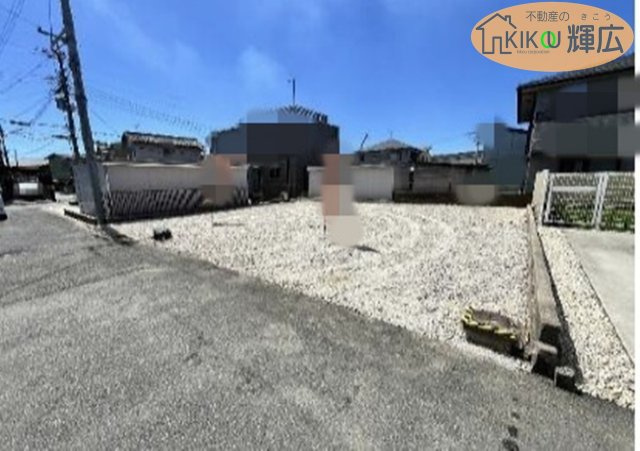 加古川市尾上町池田　土地の前面道路含む現地写真
