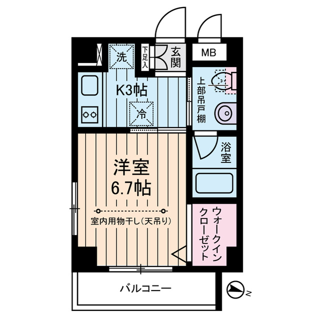 ドゥーシエル桜新町の間取り