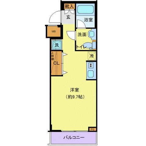 プレール・ドゥーク方南町の間取り